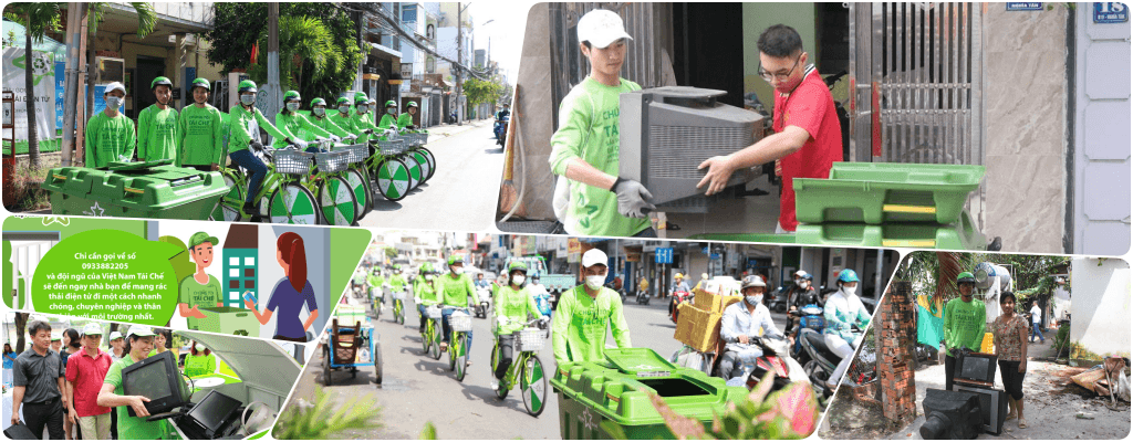 Việt Nam Tái Chế – Điểm thu gom rác thải điện tử