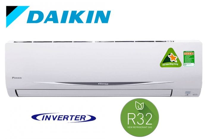 Tiết kiệm năng lượng điều hòa biến tần và chất làm lạnh R32 – DAIKIN