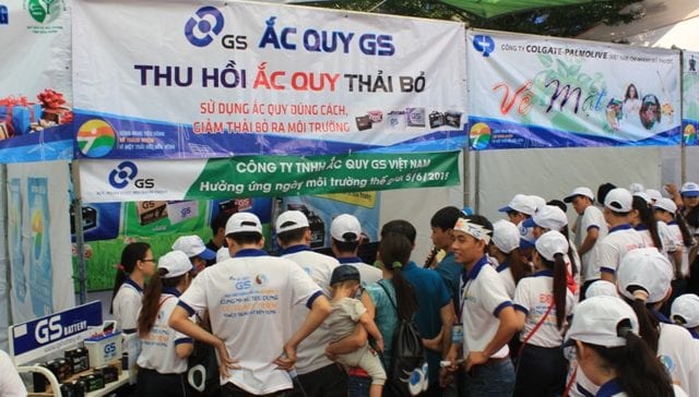 Điểm thu gom ắc quy GSV tại TP Hồ Chí Minh