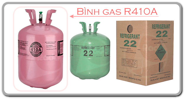 Thành phần hóa học của gas điều hòa R410A