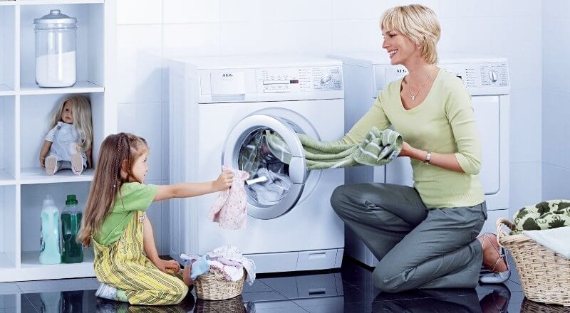 Chỉ dẫn an toàn khi sử dụng máy giặt