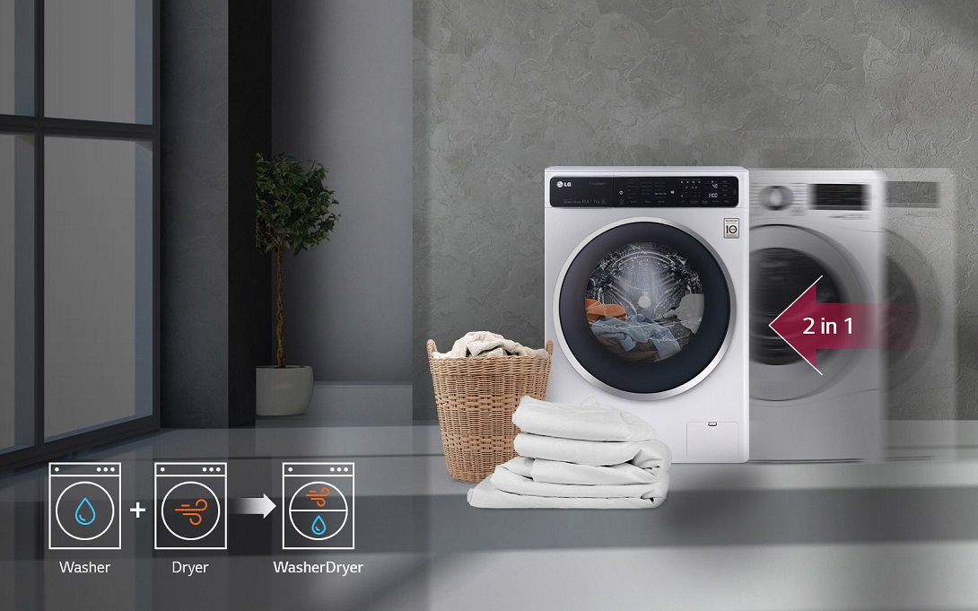 Ưu nhược điểm của máy giặt sấy là gì?