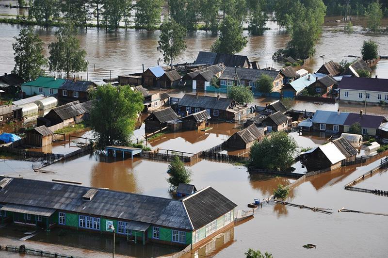 Có rất nhiều nguyên nhân gây ra ngập lụt khu dân cư mùa mưa