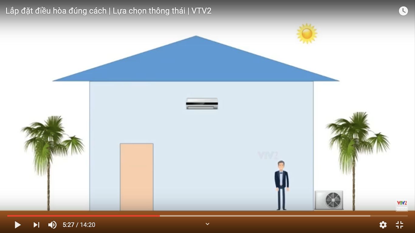 VTV2 Lựa chọn thông thái: Lắp đặt điều hòa đúng cách