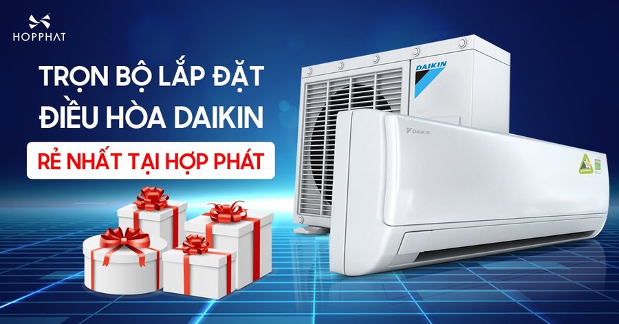 Giá lắp đặt điều hòa Hợp Phát