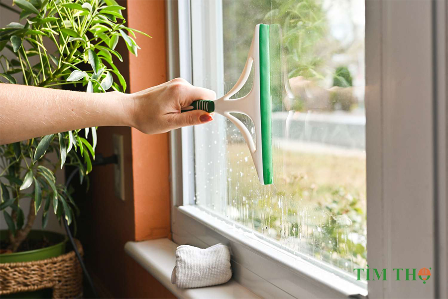 3 Cách tự làm nước lau cửa sổ không để lại vệt kính